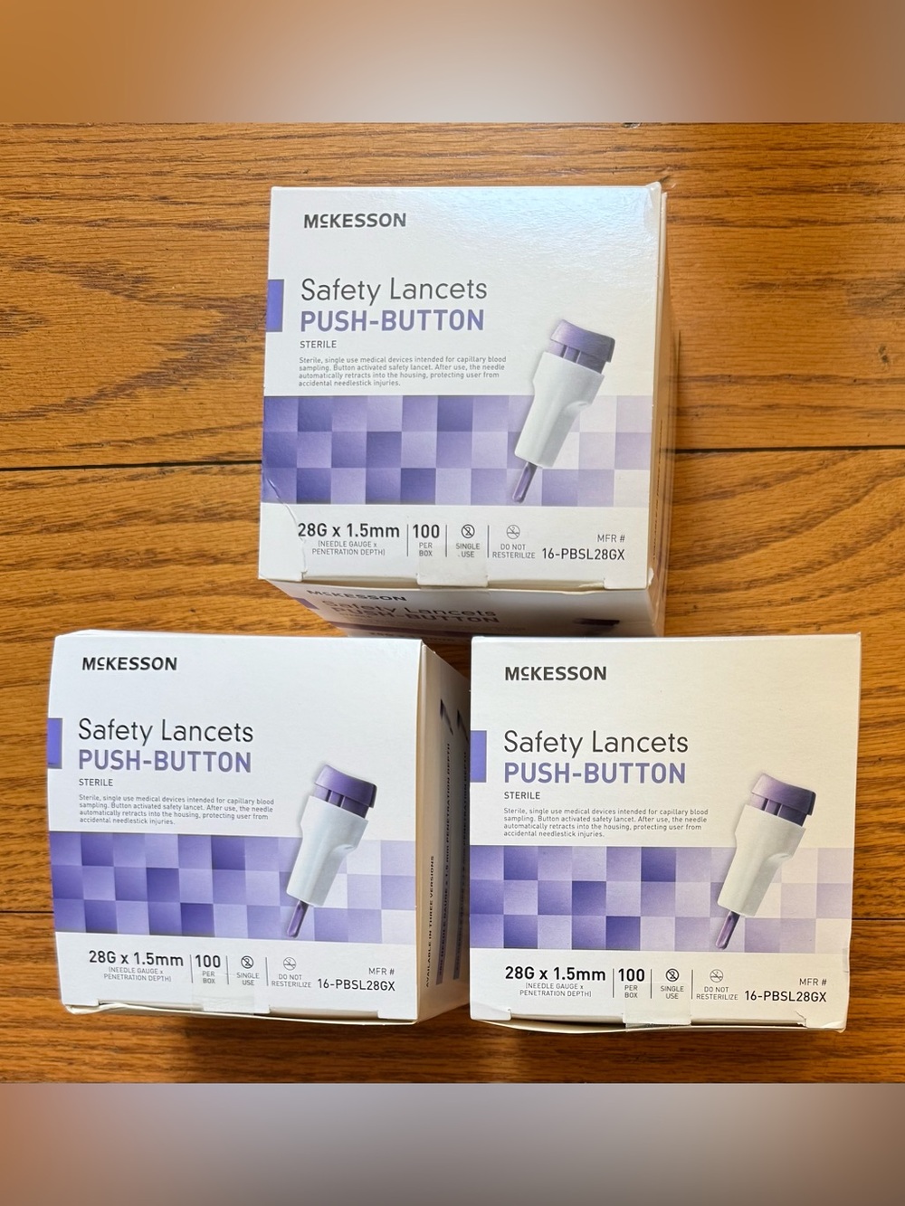 McKesson New Lancet Supplies
